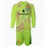 Baby Fußballbekleidung Manchester United Torwart Auswärtstrikot 2024-25 Langarm (+ kurze hosen)